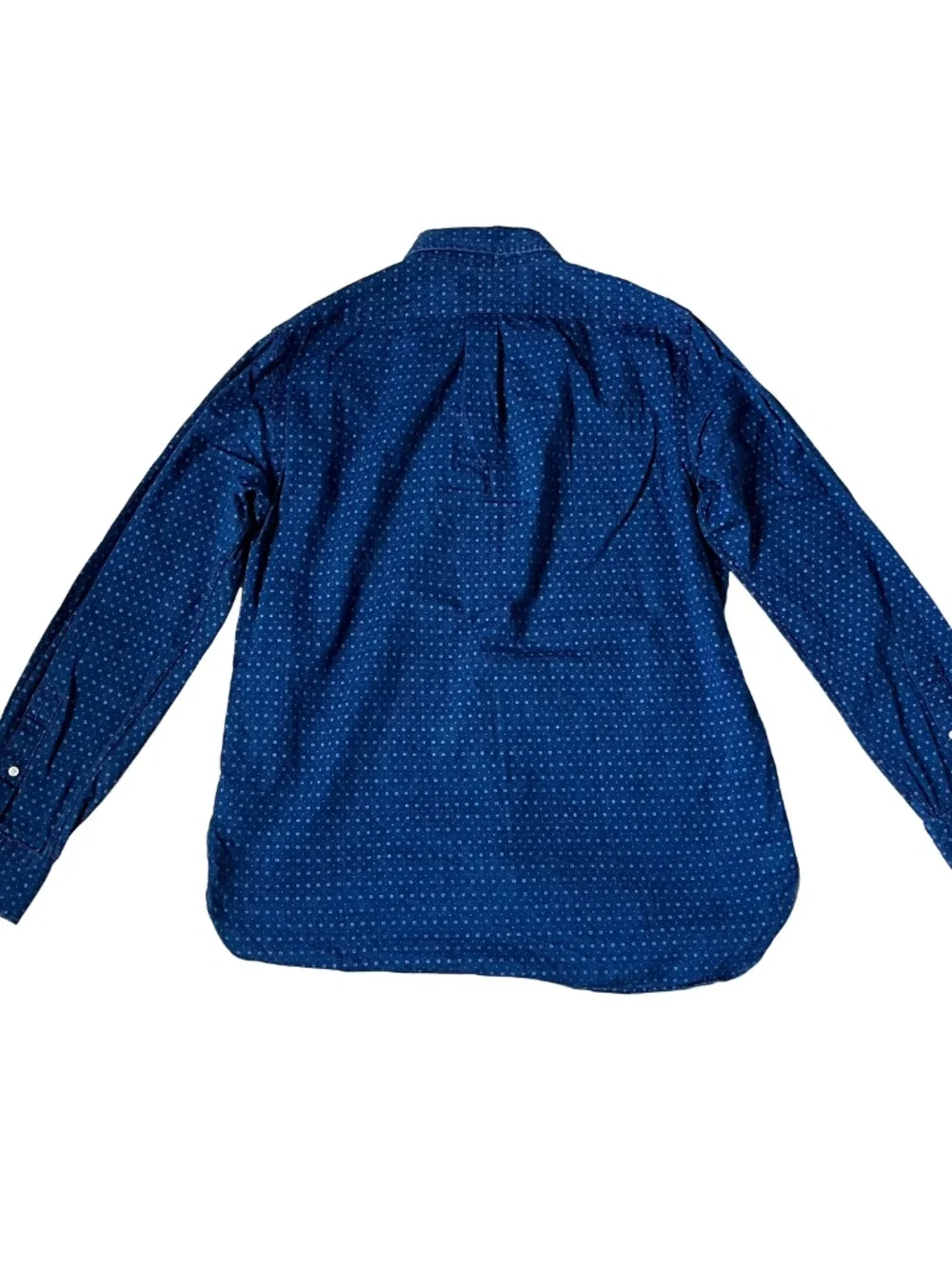 Polo Ralph Lauren Indigo Oxford Shirt Blue Geometric Print